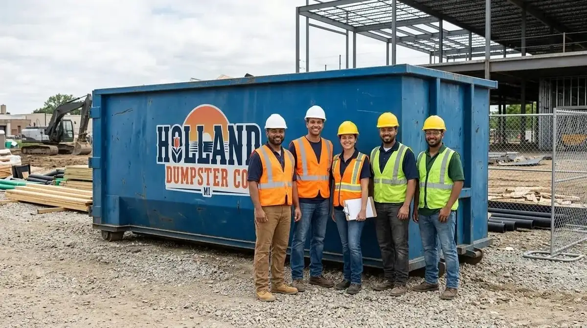 Construction Dumpster Rental in Holland, MI