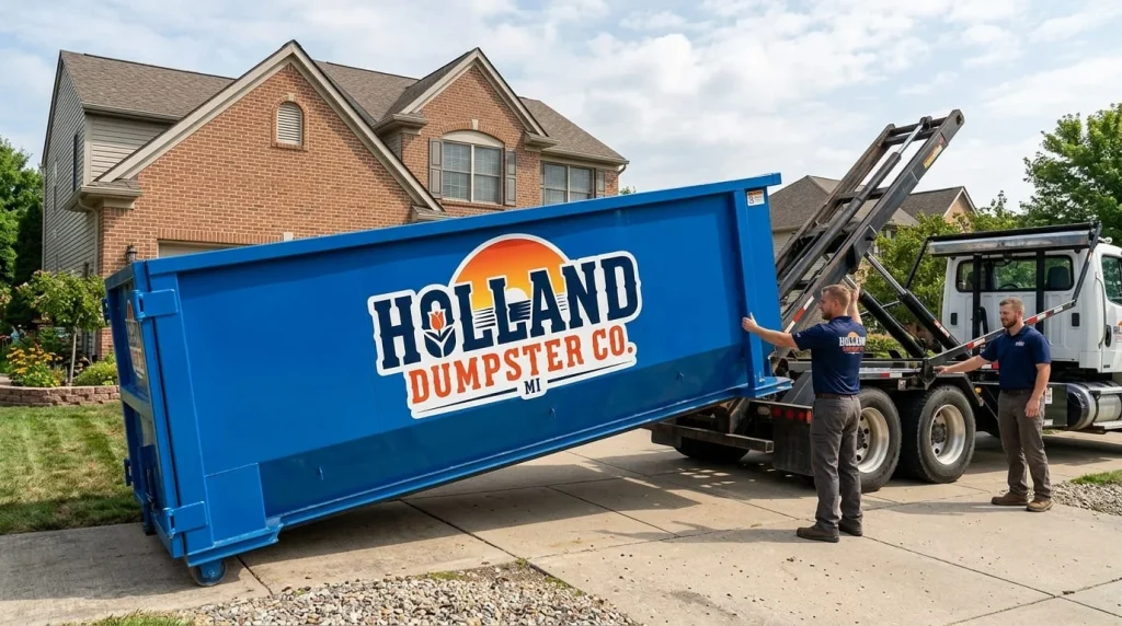 Residential Dumpster Rental Holland MI-img